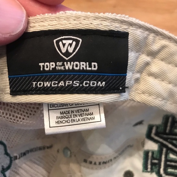 Notre Dame Fighting Irish Trucker Hat Cap Camo Snapback Football Real-tree - Picture 8 of 8